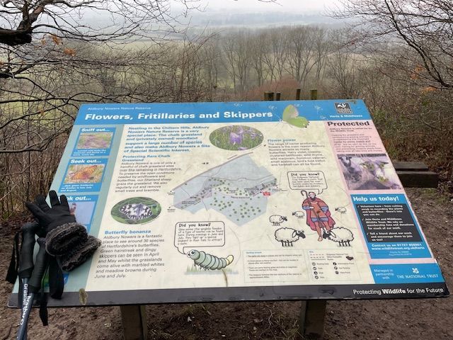 Aldbury Nowers Information Board